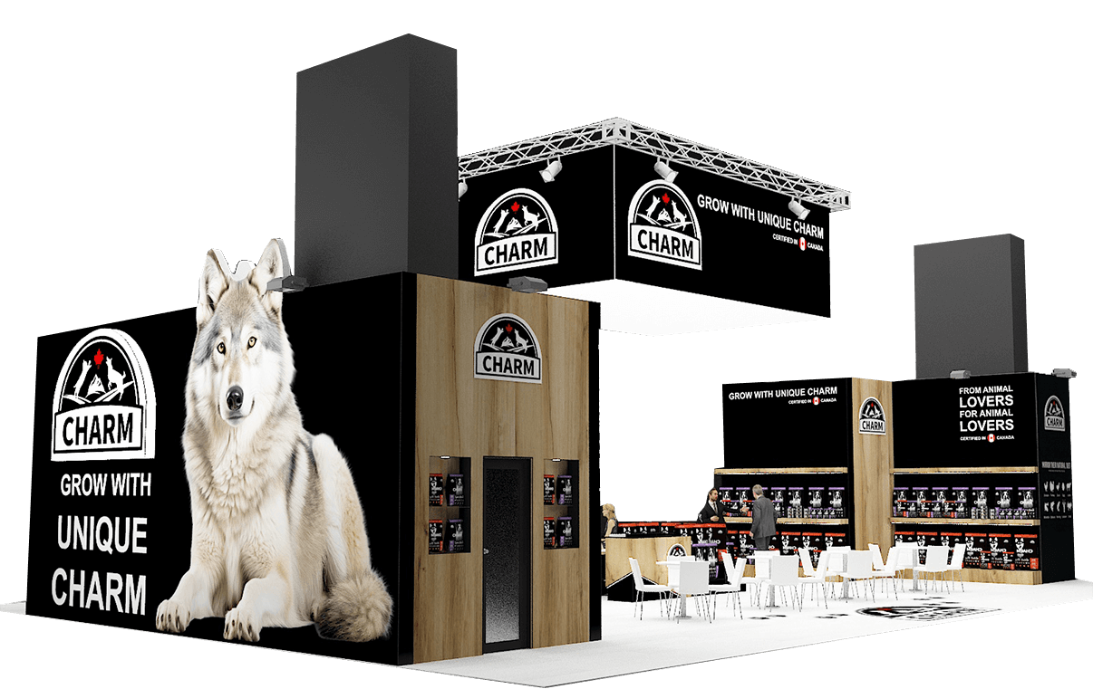 custom displays booth HT Design & Displays